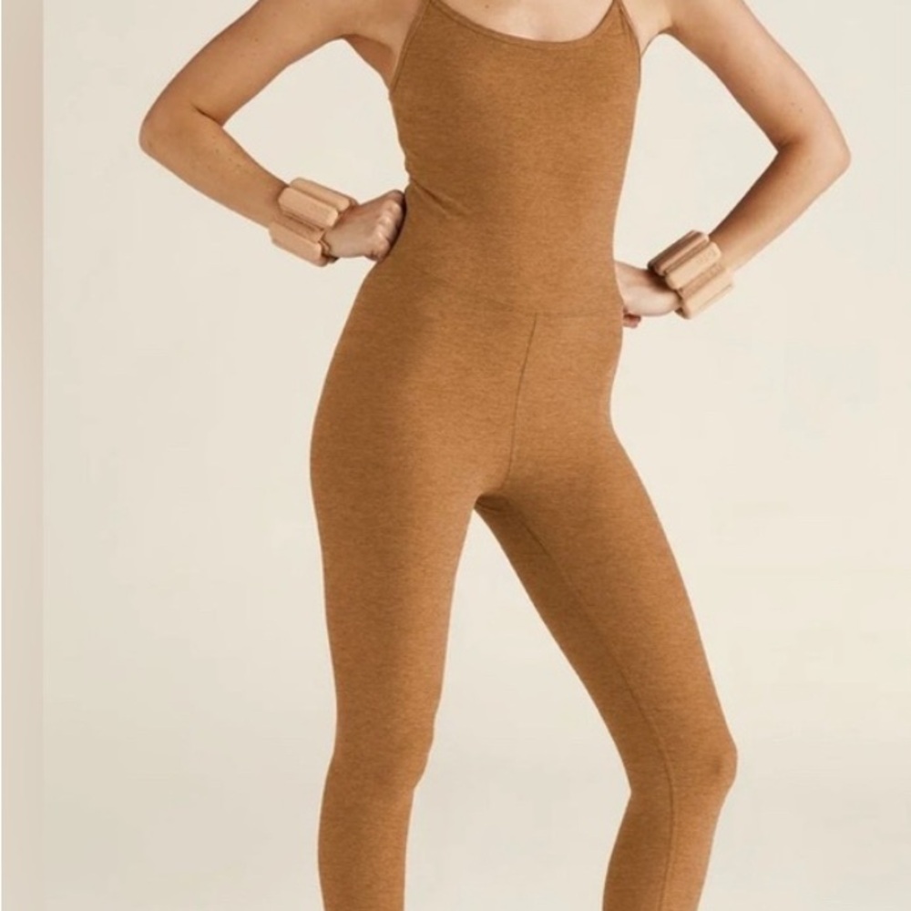Beyond Yoga Spacedye Uplevel jumpsuit; nwt (cut off see photo)